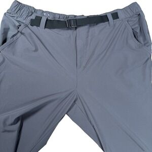 Columbia Poly Stretch Tech Jogger Pants XXL 30L Gorpcore Hiking Trail Granola